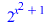`^`(2, `+`(`*`(`^`(x, 2)), 1)); 